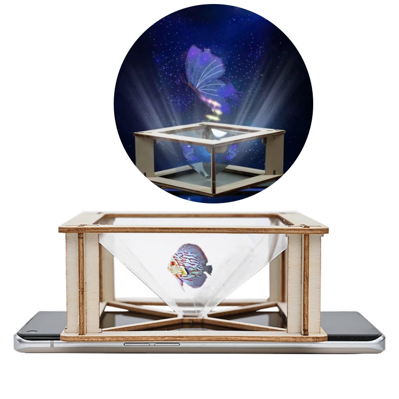 Science Project - DIY 3D holografische projectorset voor kinderen