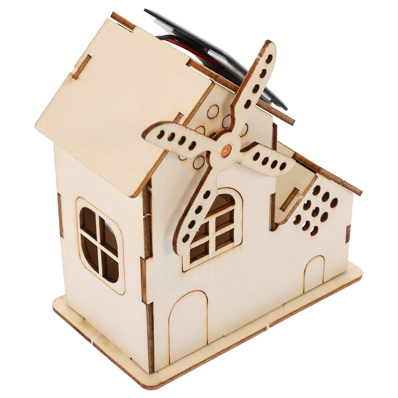 Science Project - 1Set Zonne-Windmolen Bouwpakket Wetenschap Kit Kinderen
