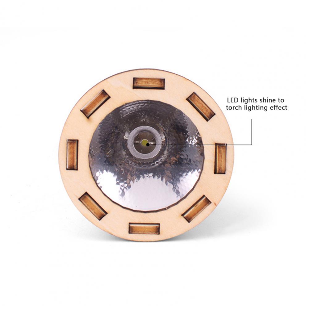 Houten DIY-zaklamp puzzelset S - Science Project recensie en prijs
