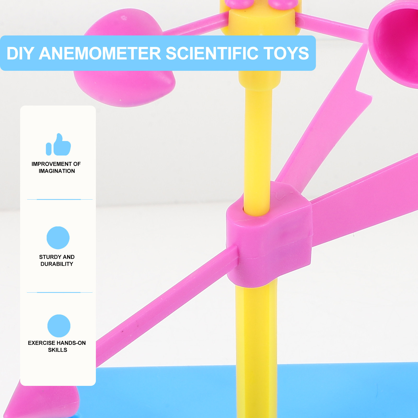 2 Sets DIY Handgemaakte Anemom - Science Project recensie en prijs