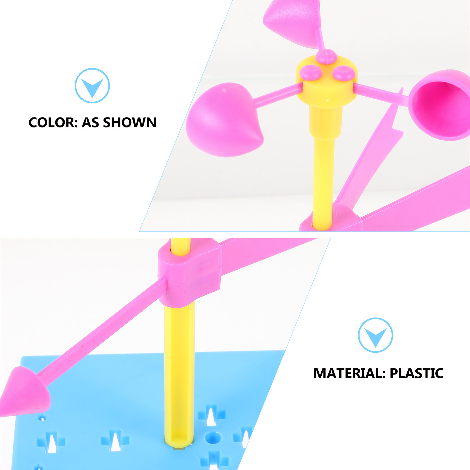 2 Sets DIY Handgemaakte Anemom - Science Project recensie en prijs