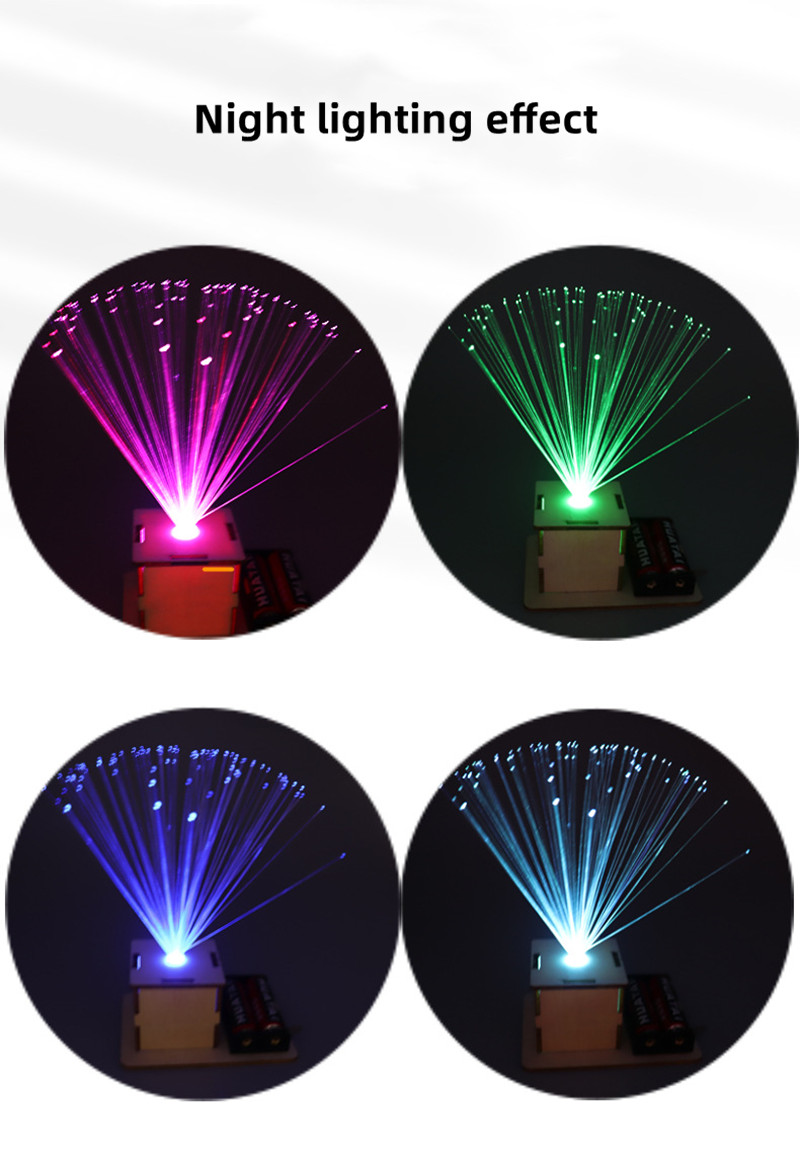 DIY Kleur Glasvezel Licht STEM - Science Project recensie en prijs