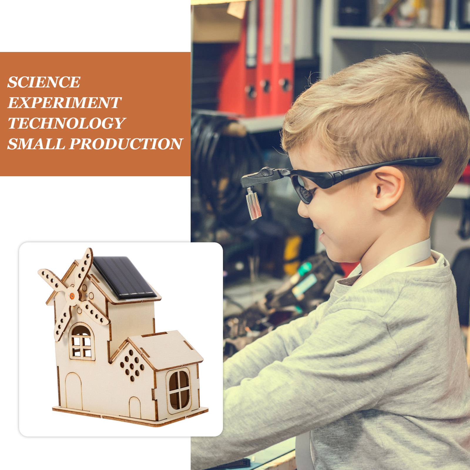1Set Zonne-Windmolen Bouwpakke - Science Project recensie en prijs